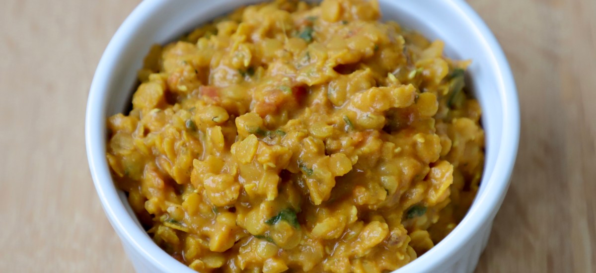 Indisk dal (vegetarcurry)