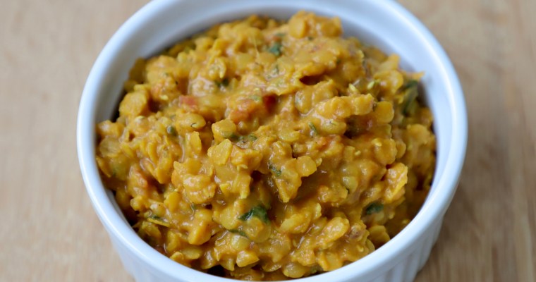 Indisk dal (vegetarcurry)