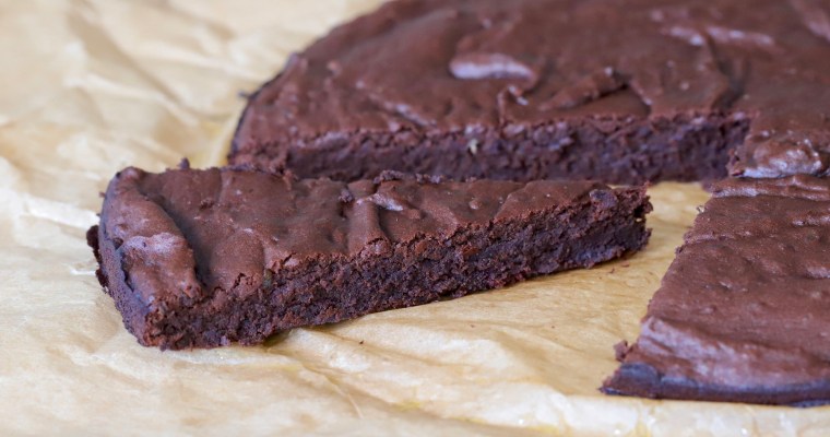Sunne brownies med tre ingredienser